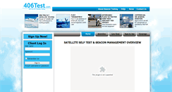 Desktop Screenshot of 406test.com